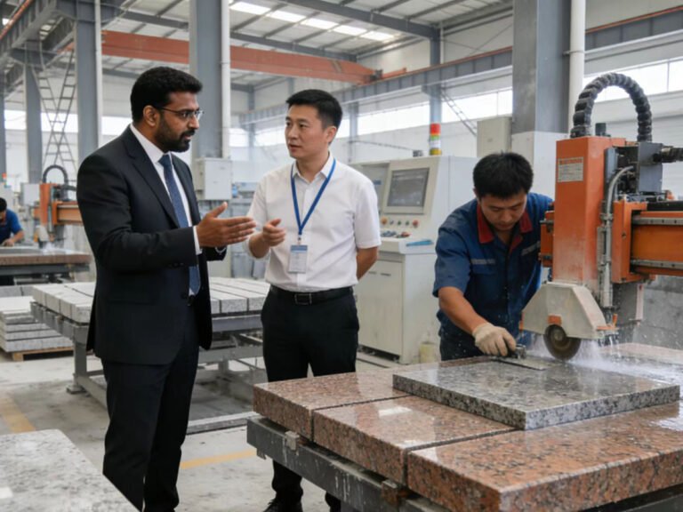 Multi-Stage Manufacturing Processes of Granite Inspection Plates