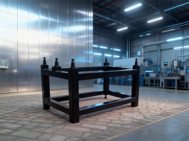 Granite platform bracket (stainless steel square)