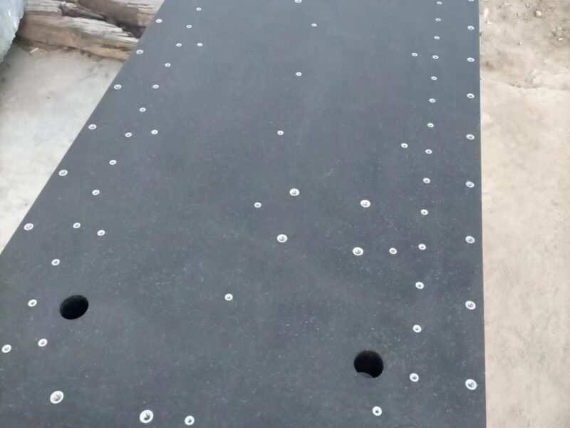 Granite flatness measuring table