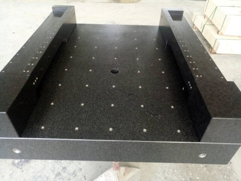 Precision granite structural base