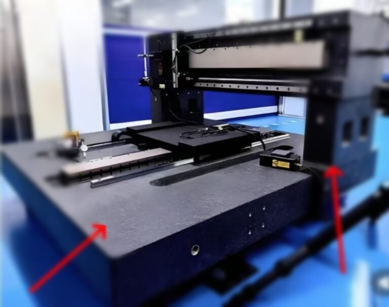 The most common and practical fixing method for industrial precision granite platforms / plates