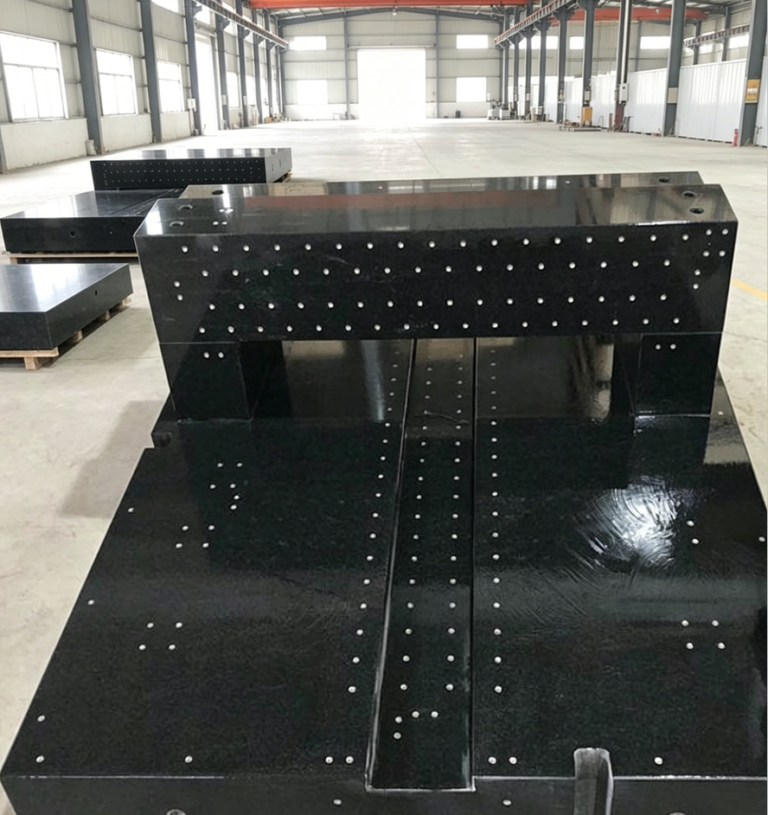 Why is a marble platform the preferred choice for precision motion stage bases?