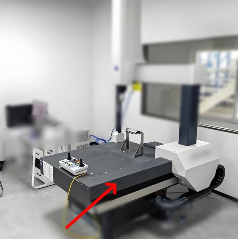 What is the best material for the worktable of a coordinate measuring machine?