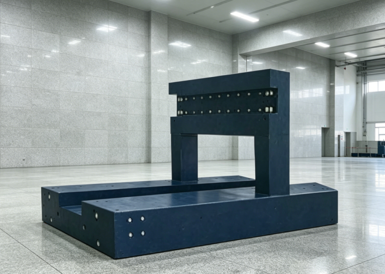 What scheme should be adopted for the stacking of granite precision platforms?