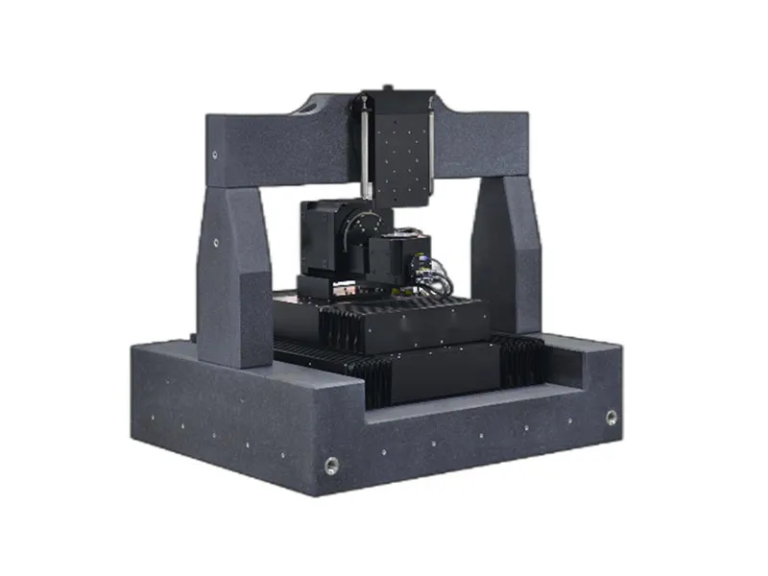 What are the advantages of air-bearing motion platforms?