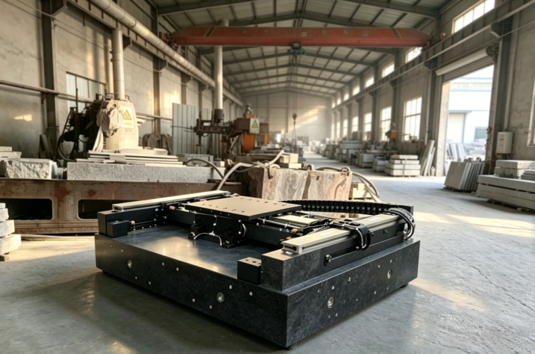 The accuracy of the guide rail inspection marble platform is divided into Grade 1, Grade 0, and Grade 00