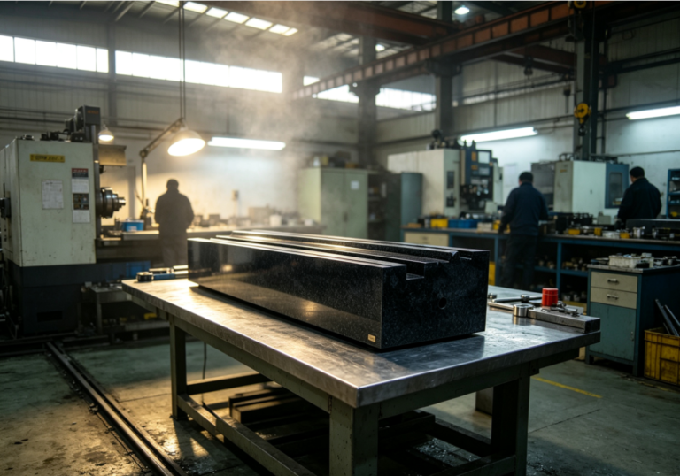 Calibration standard for granite flatness and parallelism