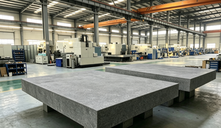 Applications of granite precision bases in semiconductors