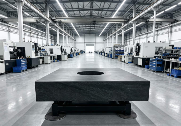 Granite for semiconductor equipment: thermal stability and precision