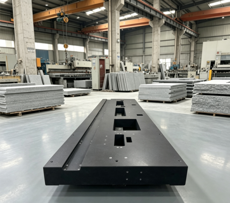 Applications of high-precision granite machine tool ways