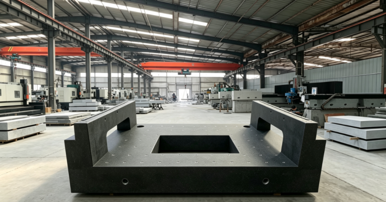 Applications of granite machine tool bases