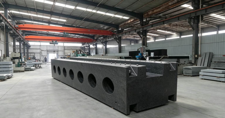 What are the acceptance standards for granite platforms?