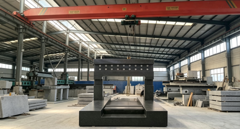What is the machining process for a high-precision grade 00/000 granite platform?