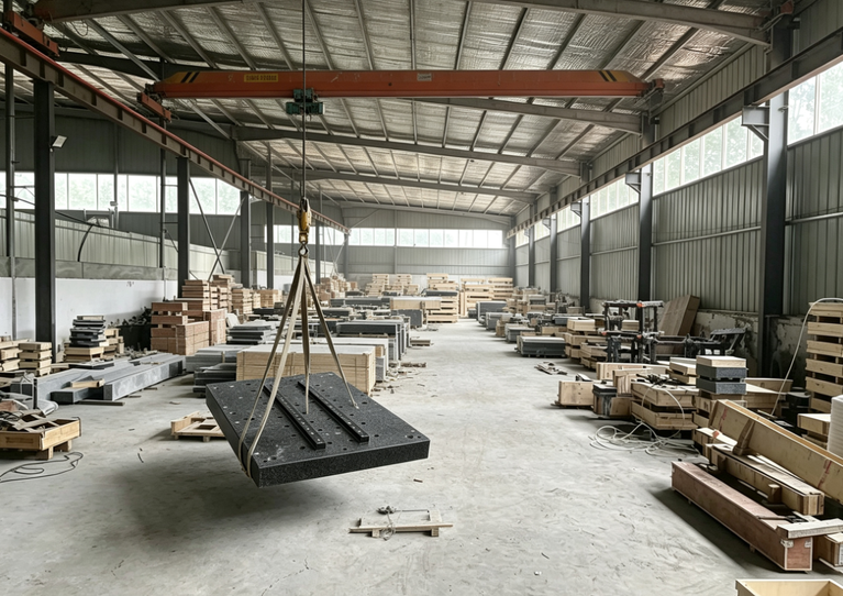 Analyze the granite gantry structure to adapt to semiconductor production equipment and its vibration damping advantages